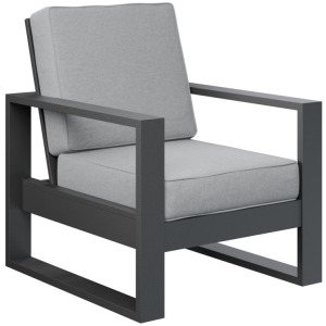 Nordic High Back Club Chair