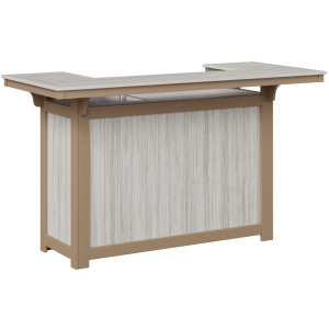 Outdoor Island Bar with Ice Bowl