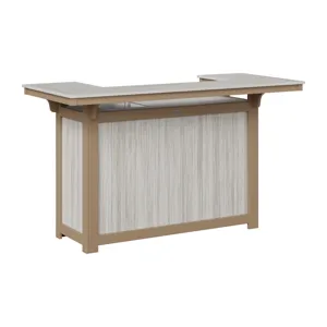 Outdoor Island Bar with Ice Bowl