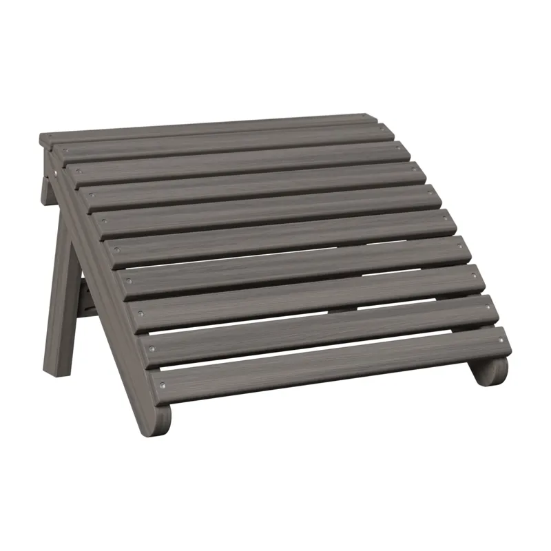 Folding Adirondack Footstool