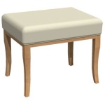Casual Contemporary Bench