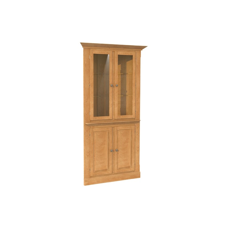 Casual Contemporary Corner cabinet