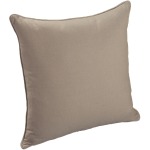 Throw Pillow Knife Edge Square with Welt