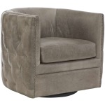 Palazzo Leather Swivel Chair