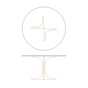 Nova Dining Table Base