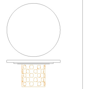 Aventura Dining Table Base