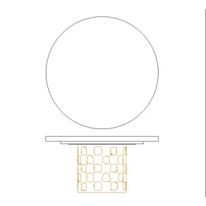 Aventura Dining Table Base