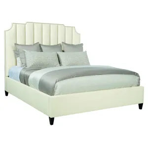 Upholstered Bed Program Bayonne Leather Panel Bed