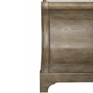 Rustic Patina Sleigh Bed