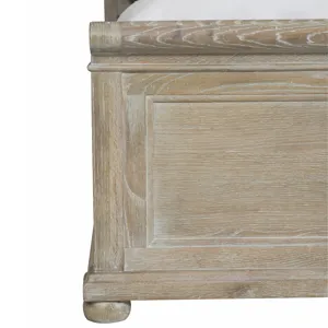 Rustic Patina Panel Bed