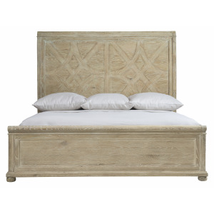 Rustic Patina Panel Bed