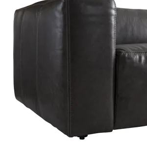 Plush Leather Bliss Leather Sofa