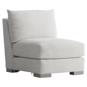 Plush Gabi Fabric Armless Chair