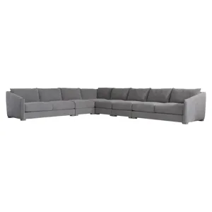 Demi Leather Sectional
