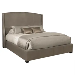 Upholstered Bed Program Cooper Leather Footboard/Side Queen Rails