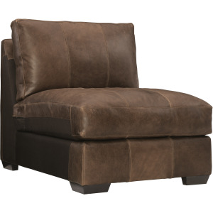 Dawkins Leather Armless Chair