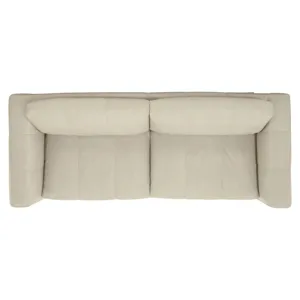 Plush Leather Remi Leather Sofa
