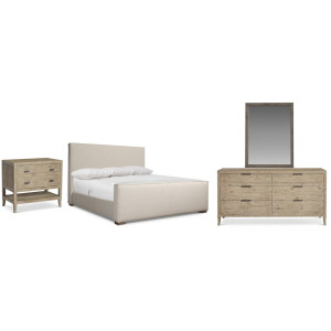 Tribeca 4 PC Panel Bedroom Set