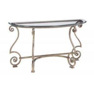 Solano Console Table Glass Top and Base
