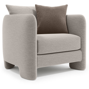 Plush Rowan Fabric Chair