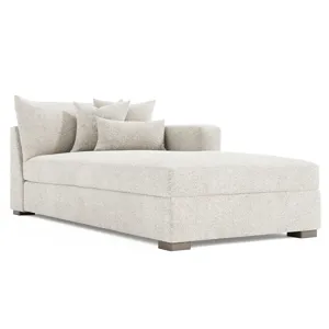 Helena Fabric Right Arm Chaise