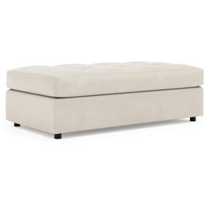 Nest Leather Ottoman