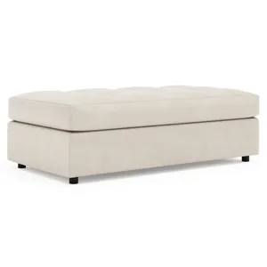 Nest Leather Ottoman