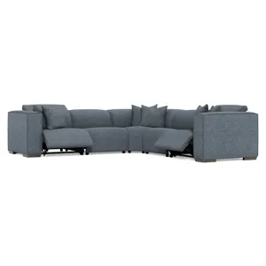 Bliss Fabric Power Motion Sectional