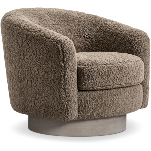 Camino Shearling Swivel Chair