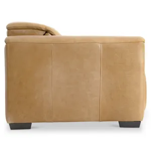 Billings Leather Left Arm Power Motion Chair