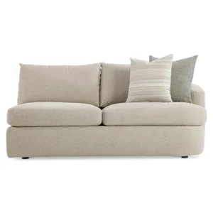 Plush Jules Fabric Right Arm Loveseat