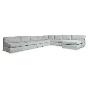 Plush Serena Fabric Sectional