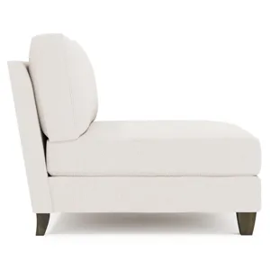 Bernhardt Solutions Mila Fabric Armless Chair