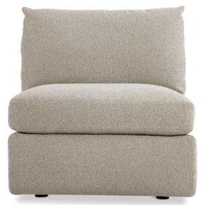 Plush Jules Fabric Armless Chair