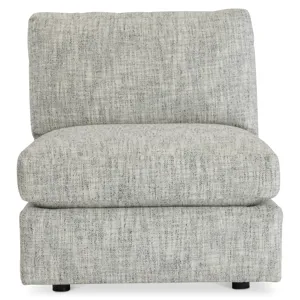 Plush Serena Fabric Armless Chair