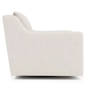 Plush Gabi Fabric Swivel Chair