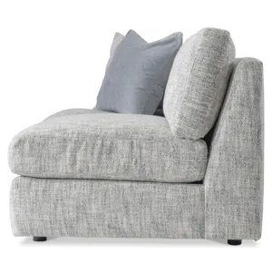 Plush Serena Fabric Left Arm Loveseat
