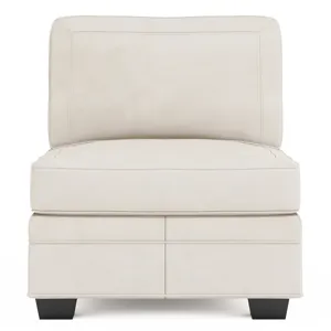 Grandview Leather Armless Chair