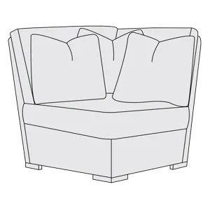 Germain Corner Chair