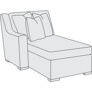 Germain Left Arm Chaise