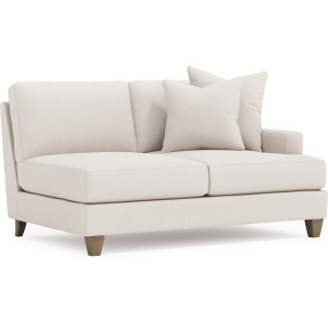 Bernhardt Solutions Mila Fabric Right Arm Loveseat