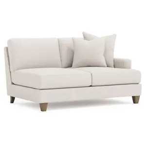 Bernhardt Solutions Mila Fabric Right Arm Loveseat