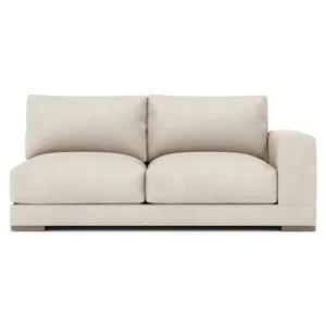 Lars Leather Right Arm Loveseat