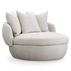 Ollie Fabric Swivel Chair