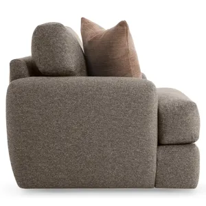 Plush Cameron Fabric Swivel Chair