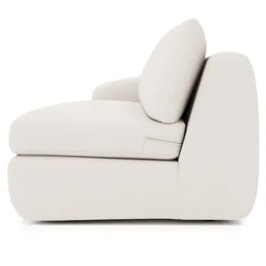Jules Fabric Left Arm Loveseat
