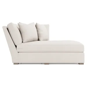 Ventura Fabric Right Arm Bumper Chaise
