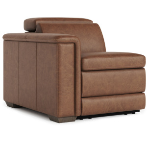 Lioni Leather Left Arm Power Motion Chair
