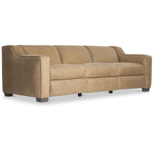 Flynn Leather Power Motion Sofa