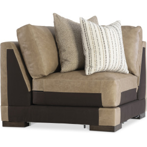 Lars Leather Corner Chair